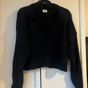 Cotton-On black long sleeve cardigan.